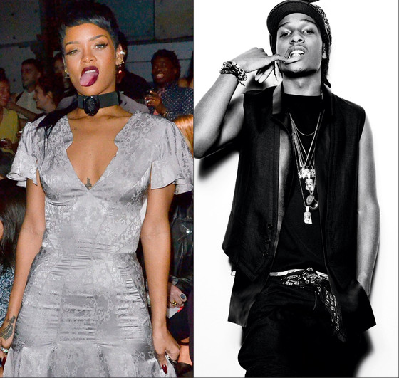 Rihanna e rapper ASAP Rocky Rihanna e rapper ASAP Rocky